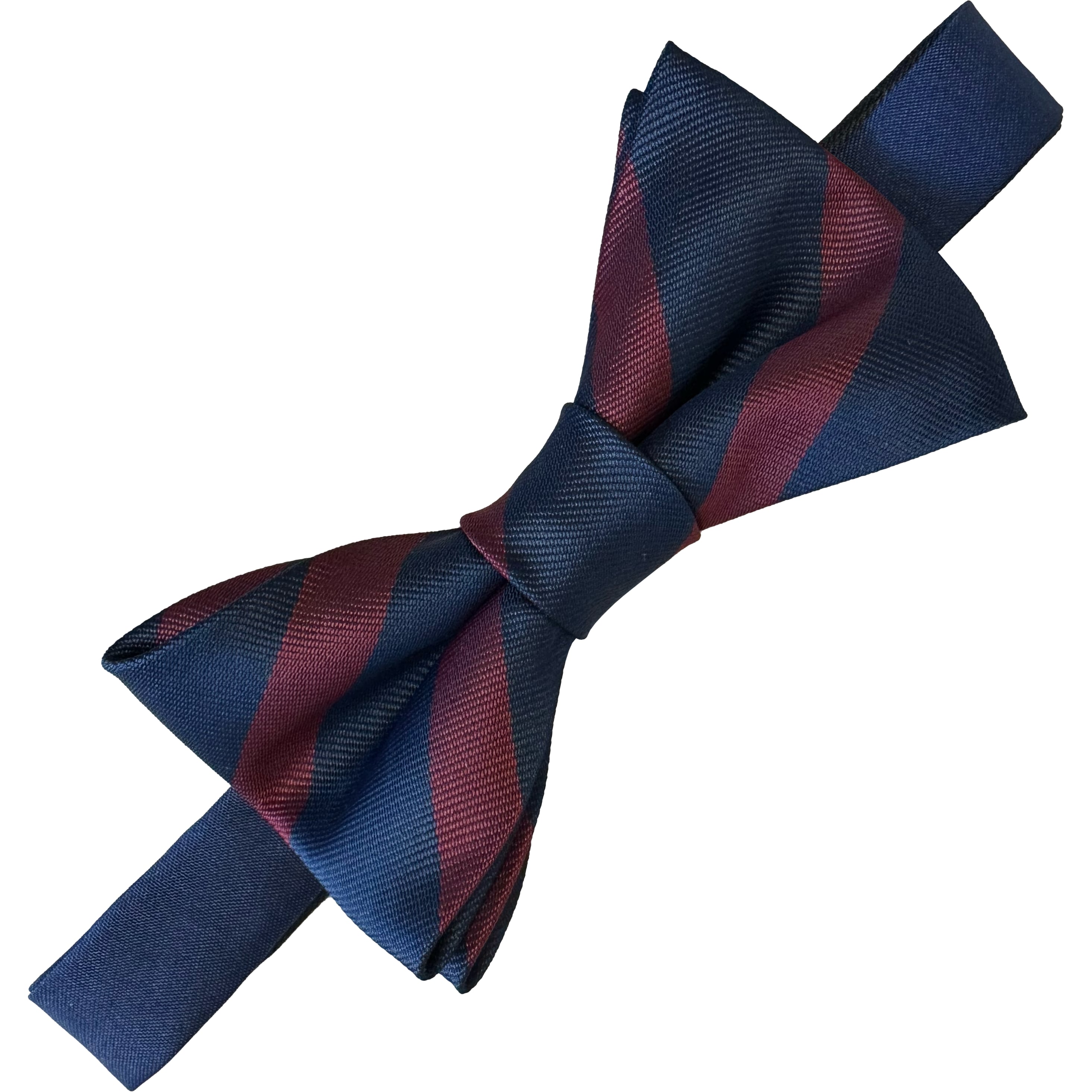 Kings Regiment Liverpool Bow Tie, Pre -tied on an adjustable neckband, perfect for Regimental formal events