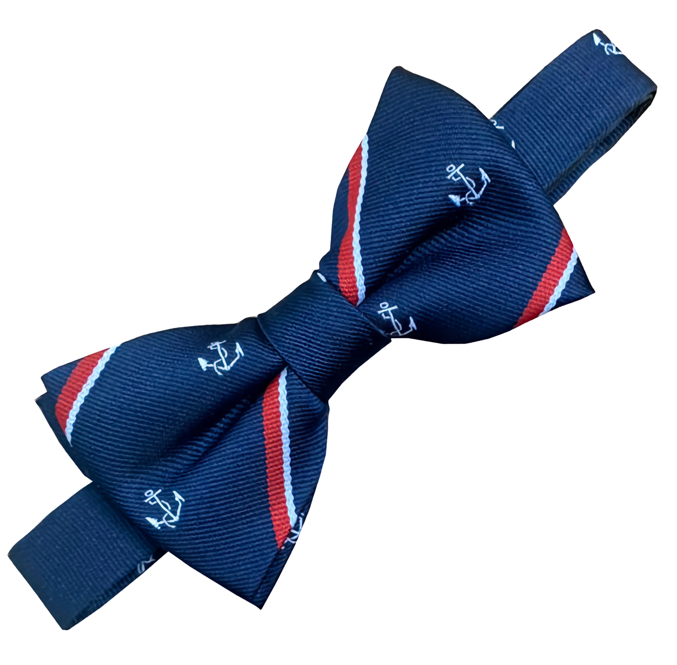 Royal Navy (with Anchor) (RN-Anchor) Regimental (Ready Tied) Bow Tie