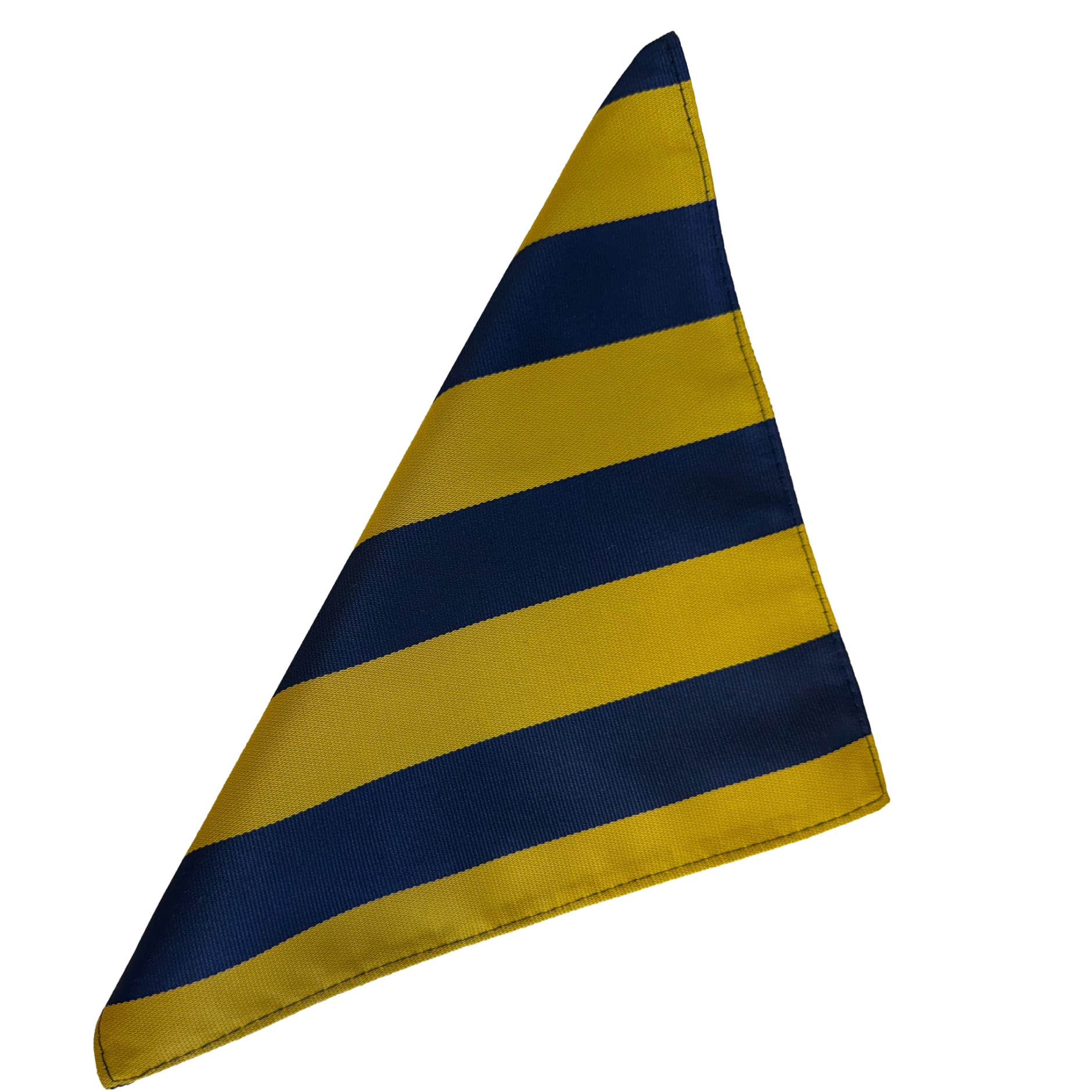 Decorative pocket square featuring the colours of the Princess of Wales Royal Regiment (PWRR).